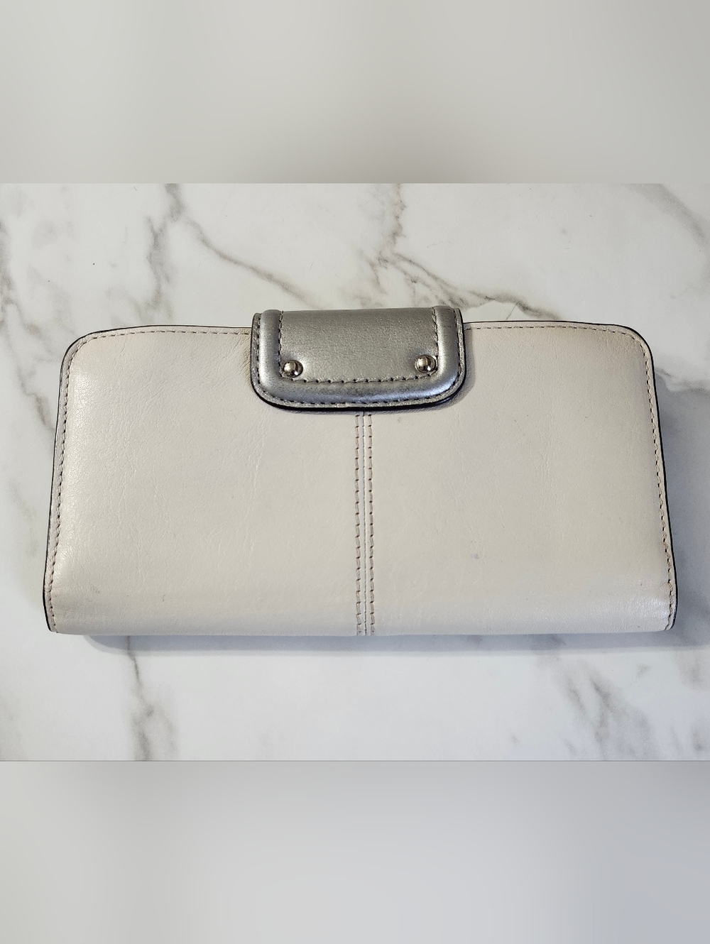Coach Ashley Leather Slim Envelope Wallet With Cherry Patch - Picture 3 of 11